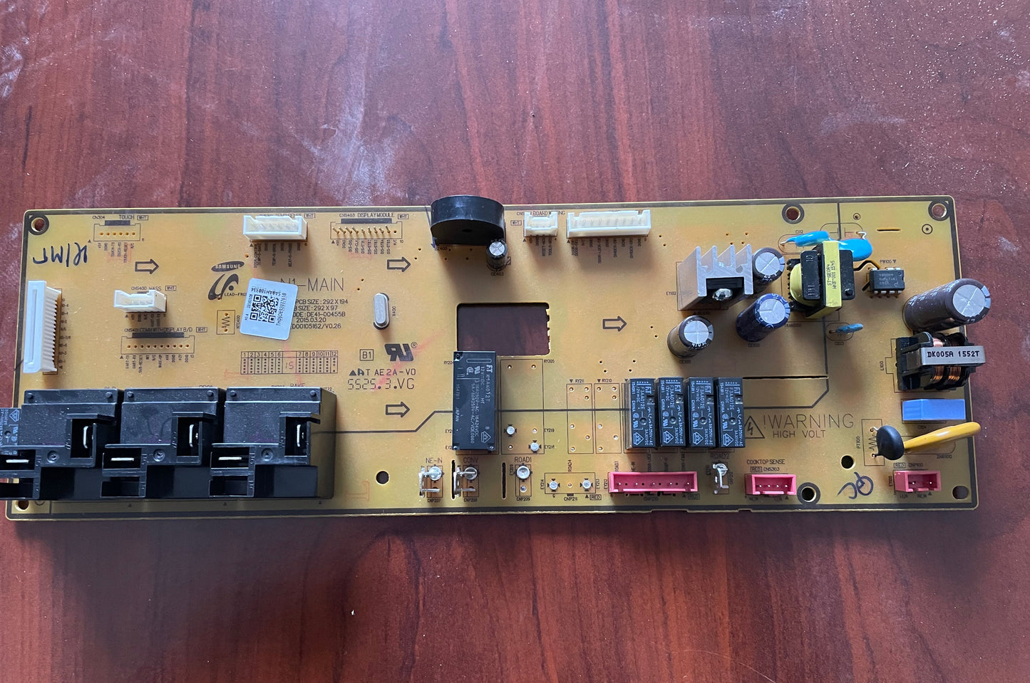 DE92-03761B Samsung Control Board Used